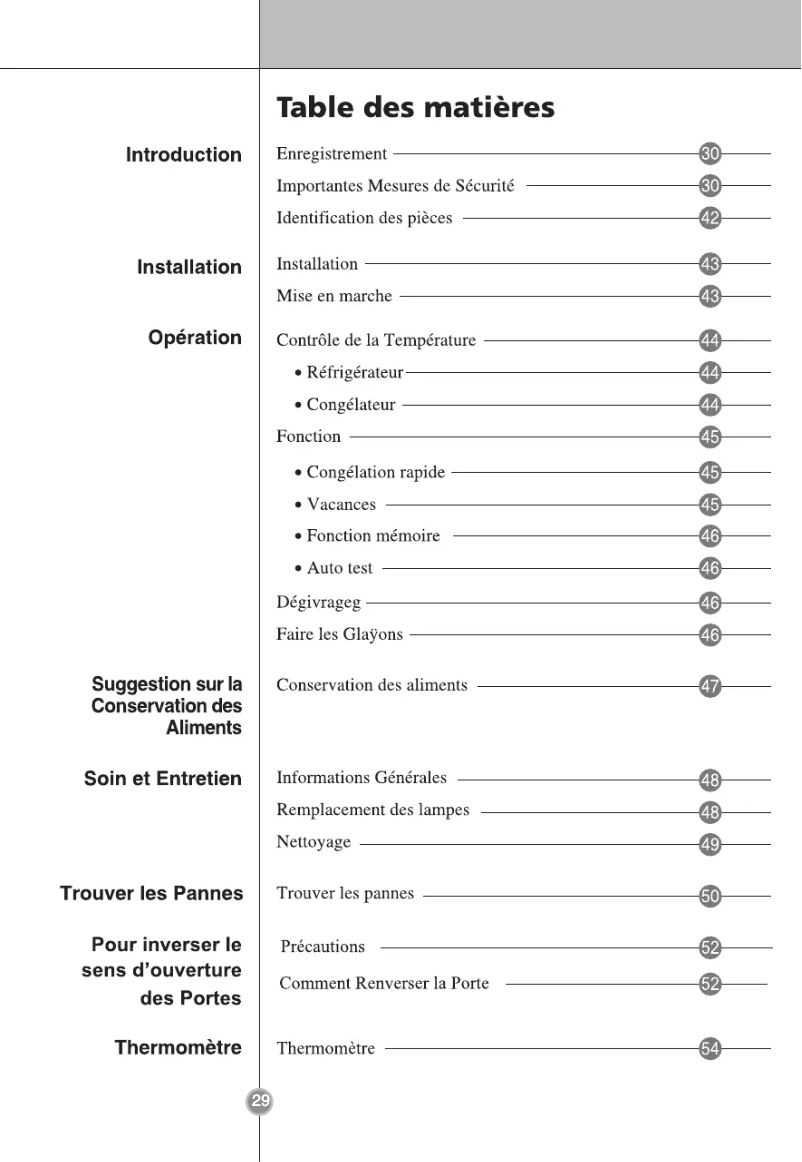 Page 1 of the manual User Manual LG GC-B3919SIL