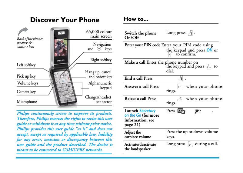 First page image of the manual for CT6618