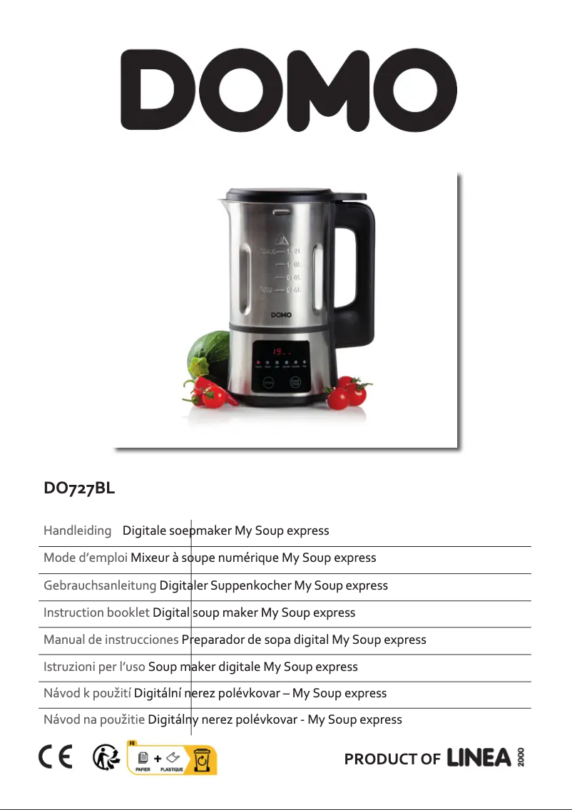 Page 1 of the manual User Manual Domo DO9235J