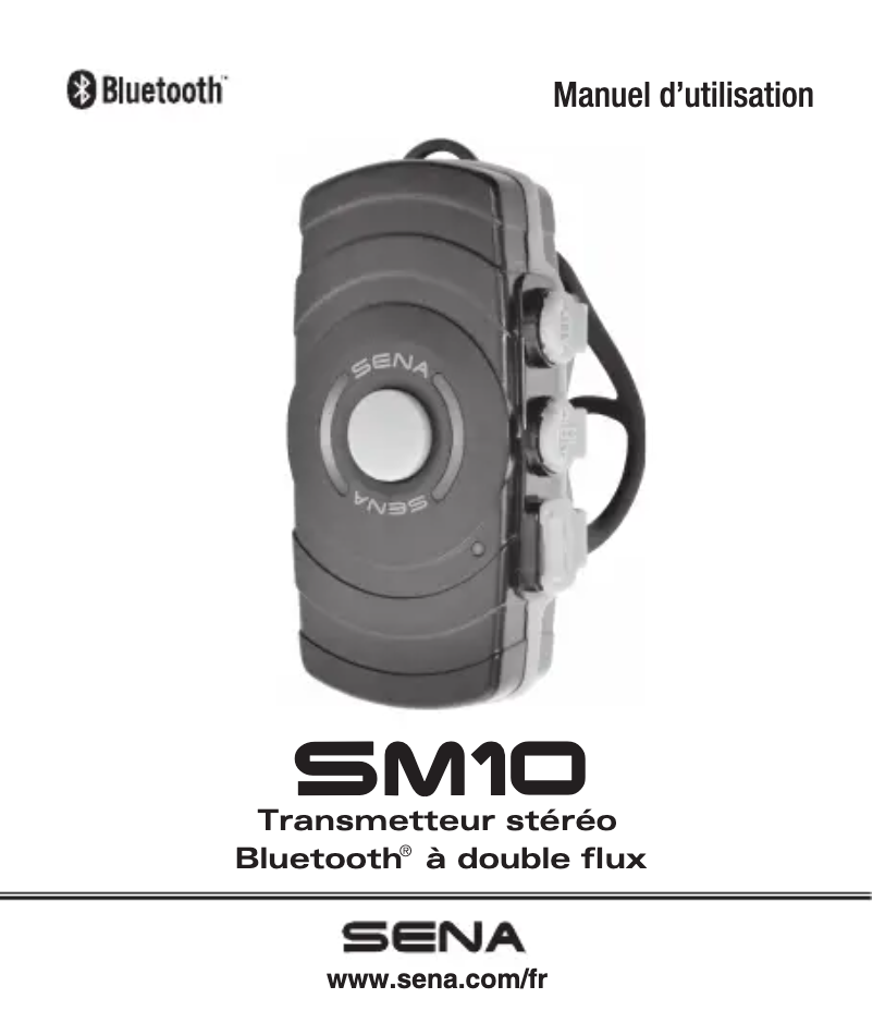 First page image of the manual for SM10