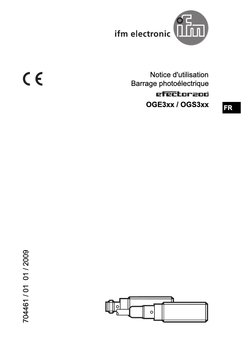 First page image of the manual for OGE303