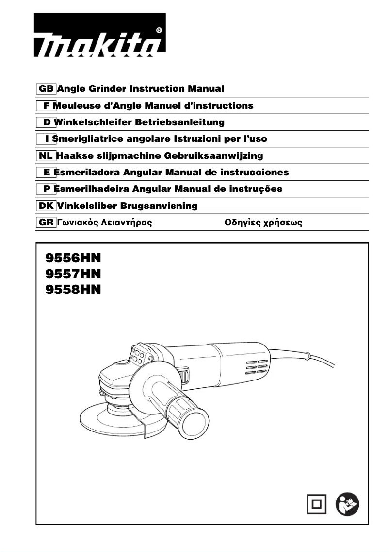 First page image of the manual for 9557HN