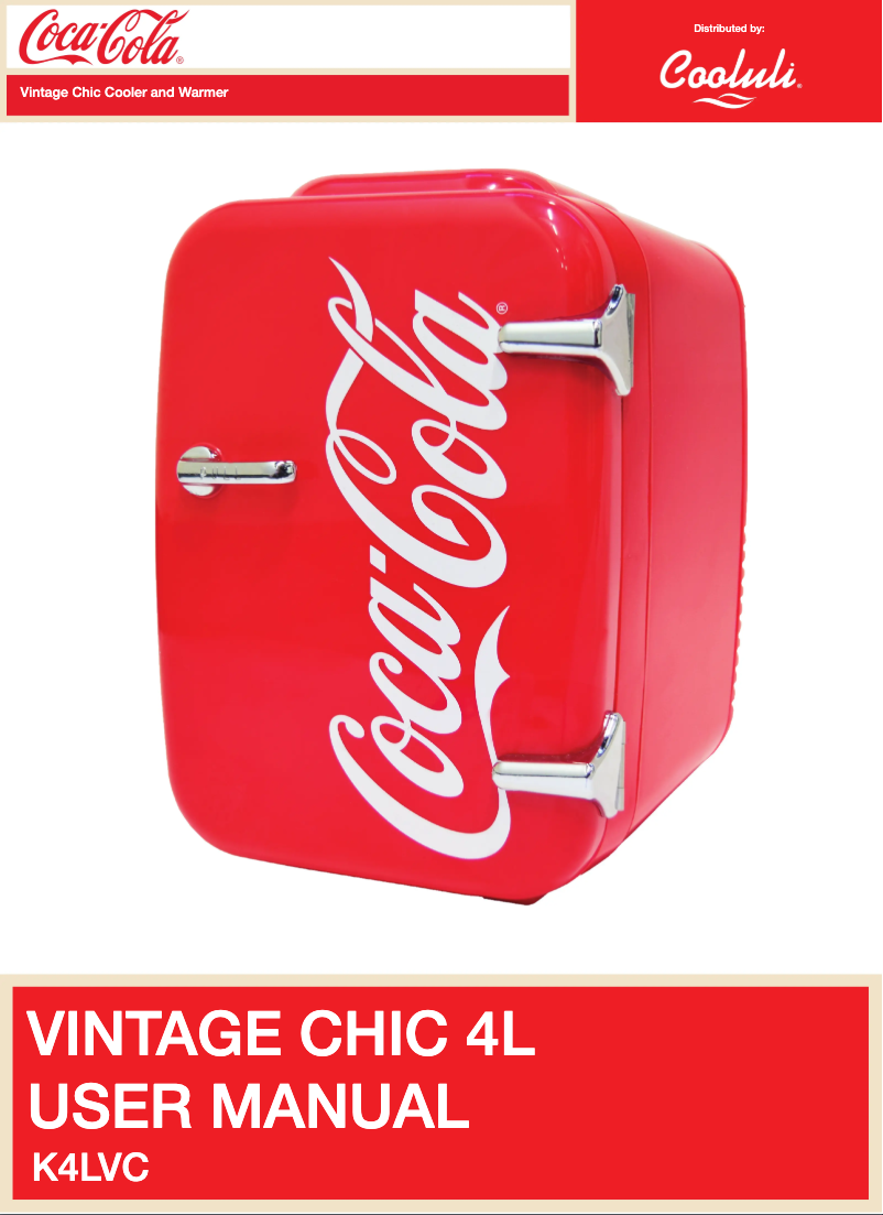 Page 1 of the manual User Manual Cooluli K4LVC