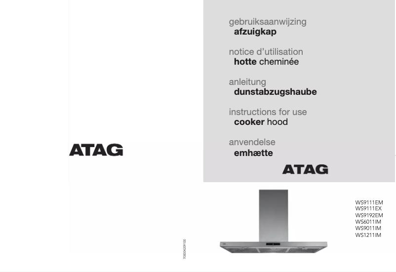 First page image of the manual for WS9111EX