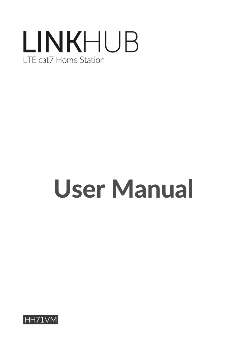 Page 1 of the manual User Manual Alcatel Homestation HH71VM