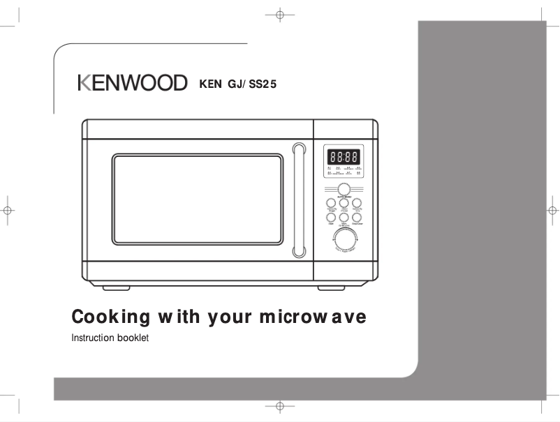 Page 1 of the manual User Manual Kenwood GJSS25