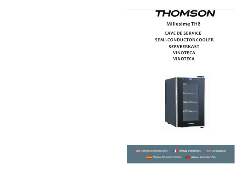 First page image of the manual for Millesime TH8