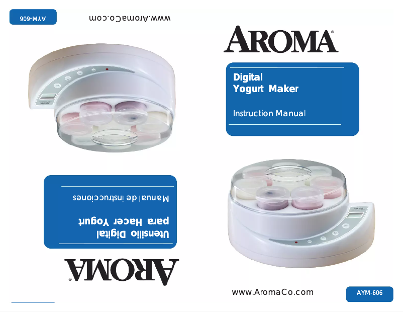 First page image of the manual for AYM-606