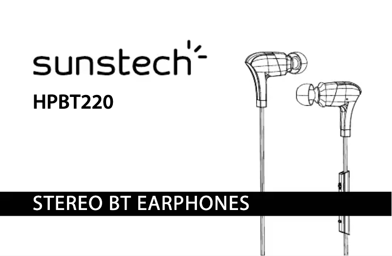 First page image of the manual for HPBT220