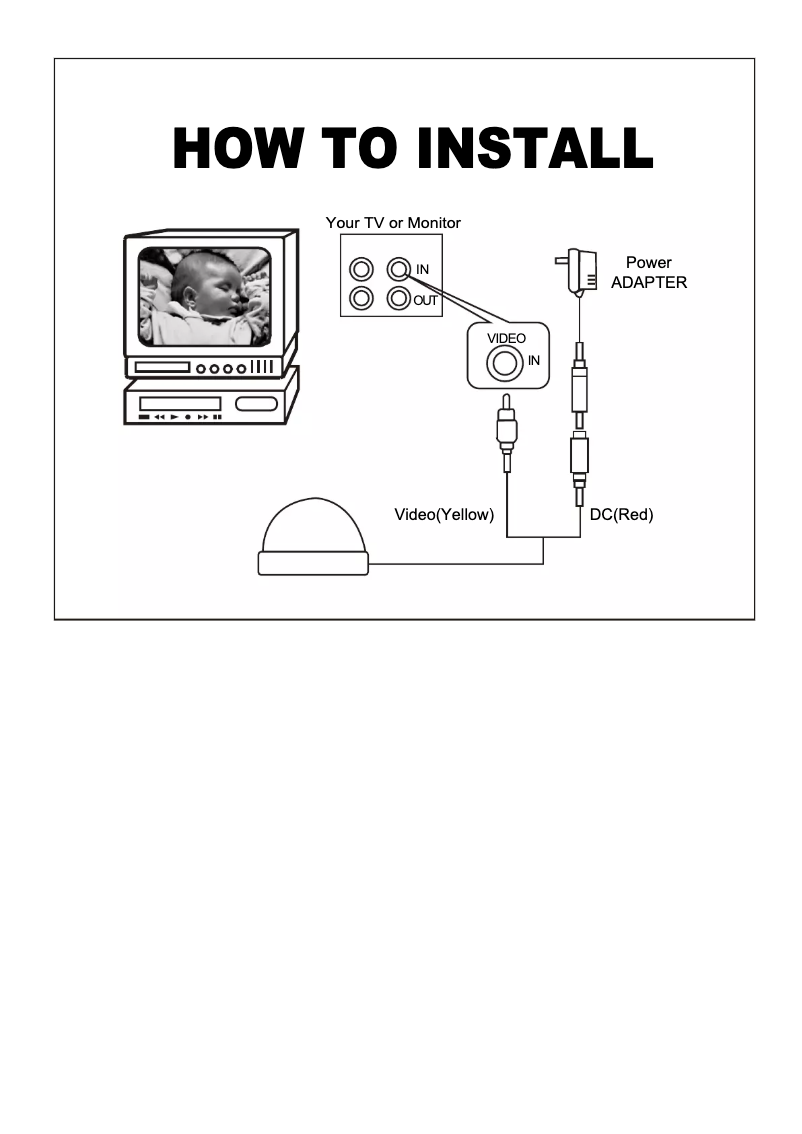Page 1 of the manual User Manual Clover Electronics DB351-CM