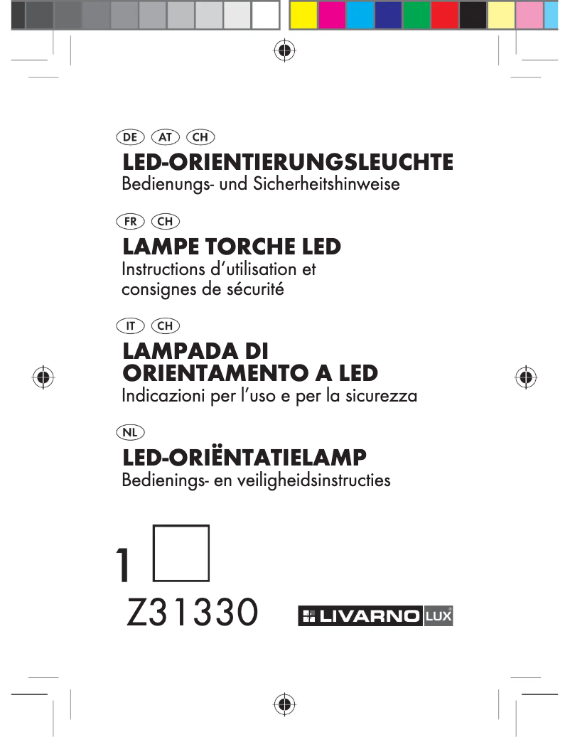 Page 1 of the manual User Manual Livarno Lux WTG-040