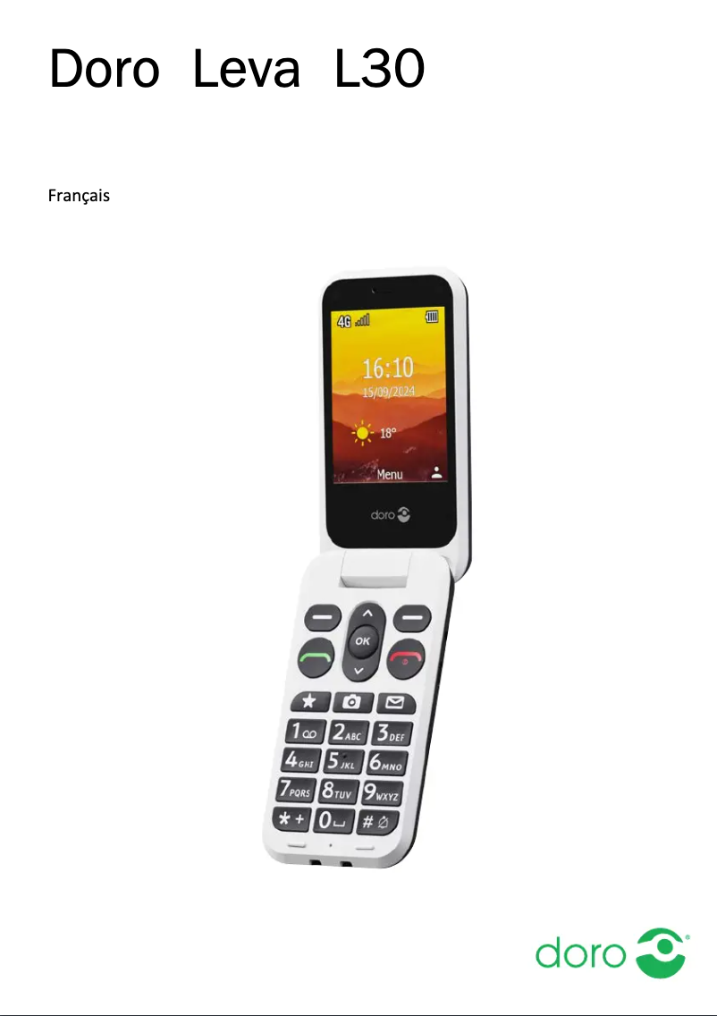 Image de la première page du manuel de l'appareil Leva L30