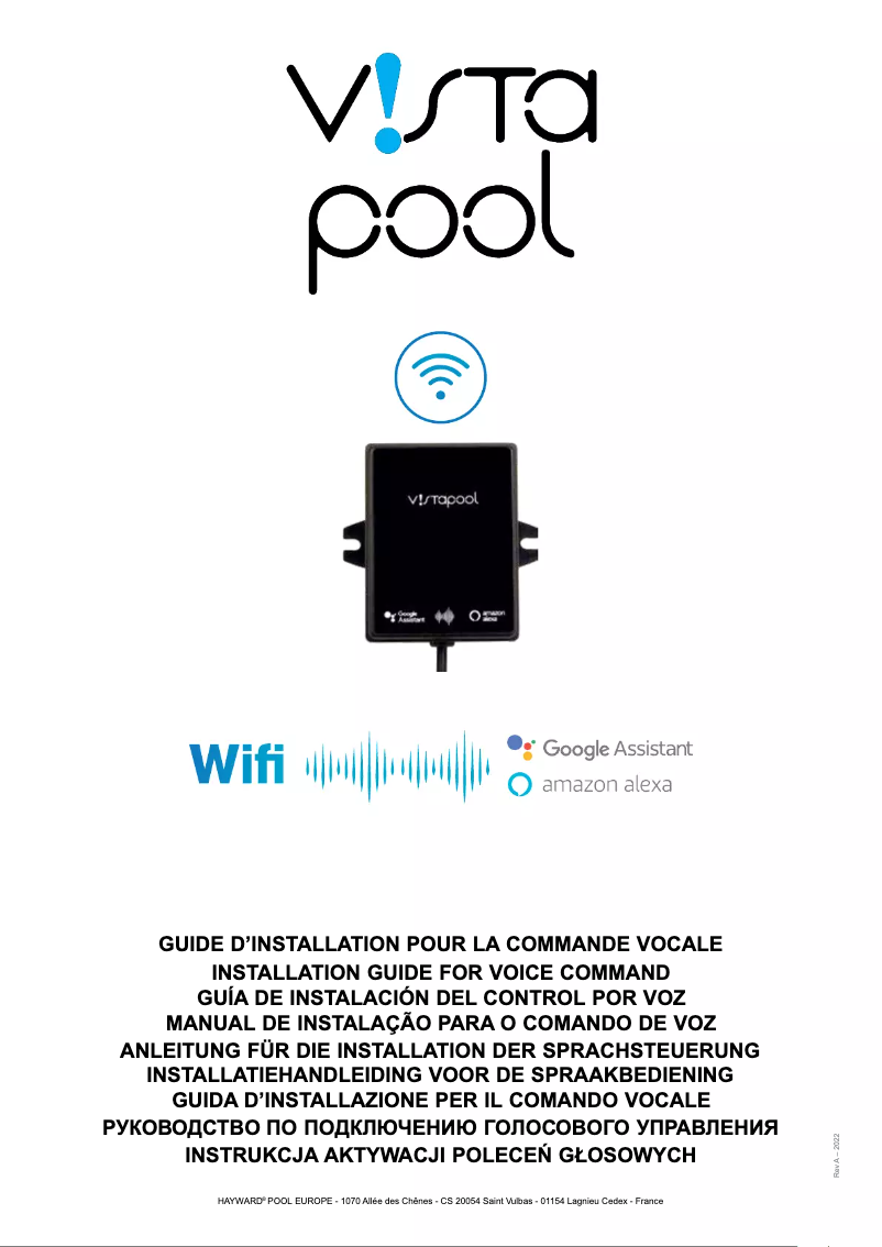 First page image of the manual for Control Station