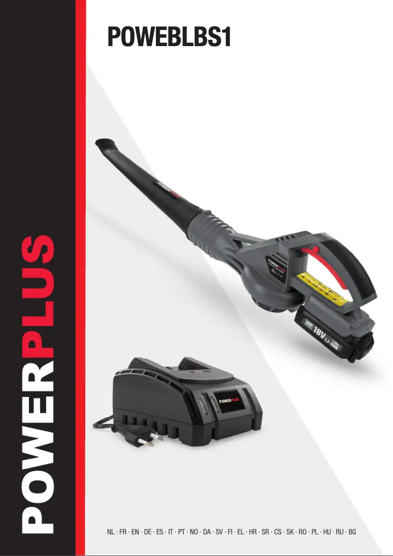 First page image of the manual for POWEBLBS1