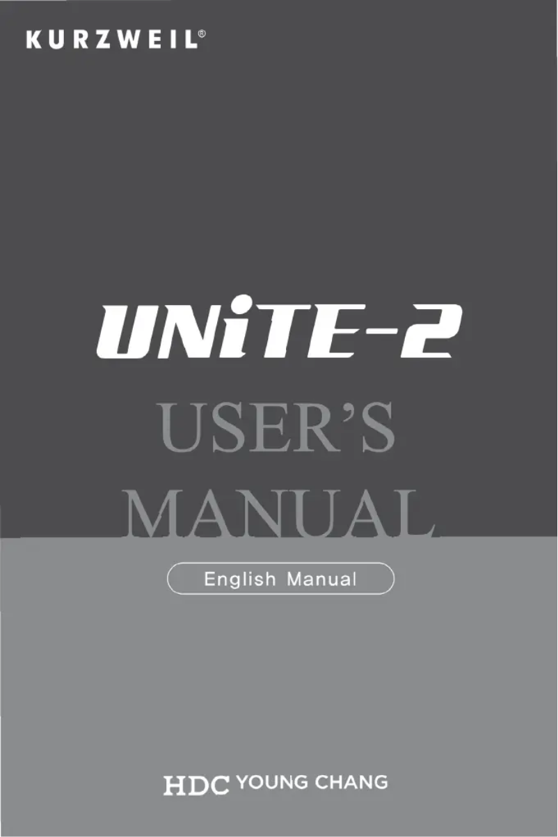 First page image of the manual for UNiTE-2