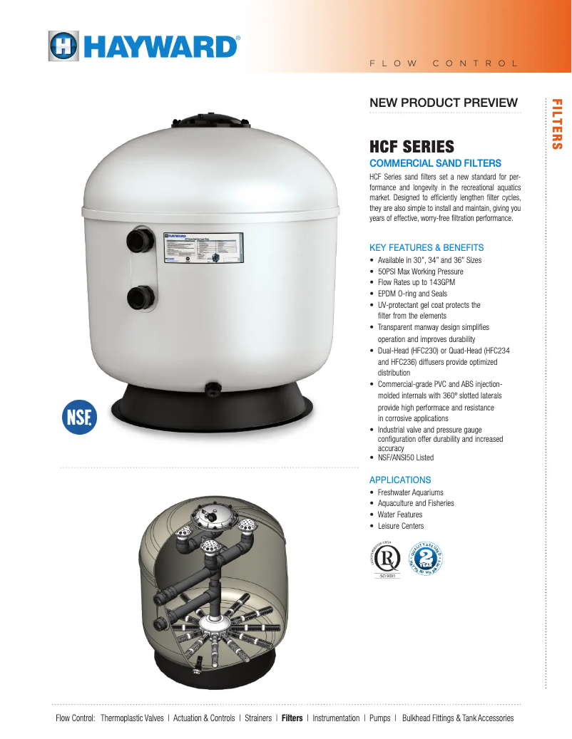 First page image of the manual for HCF234