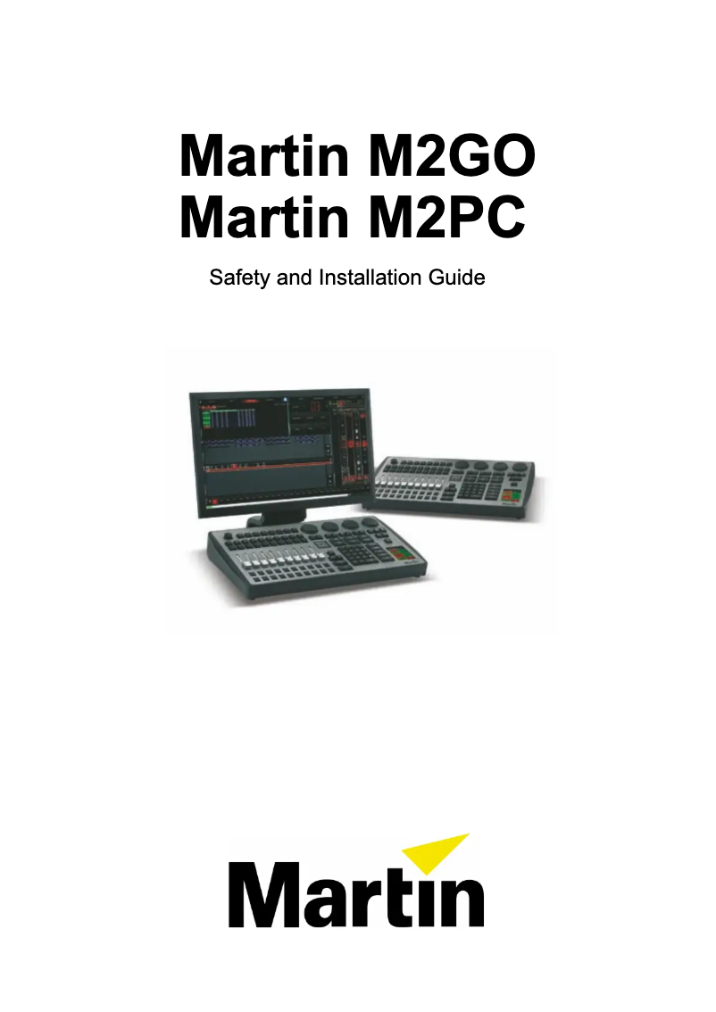 First page image of the manual for M2GO