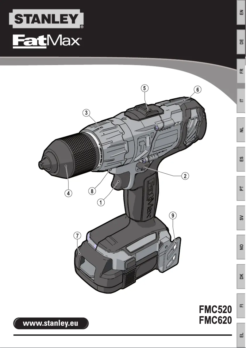 Page 1 of the manual User Manual Stanley FMC520