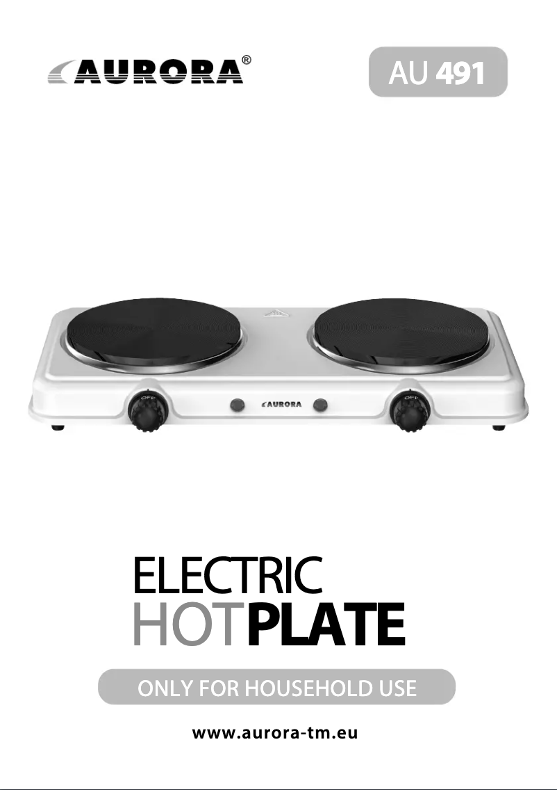 First page image of the manual for AU 491