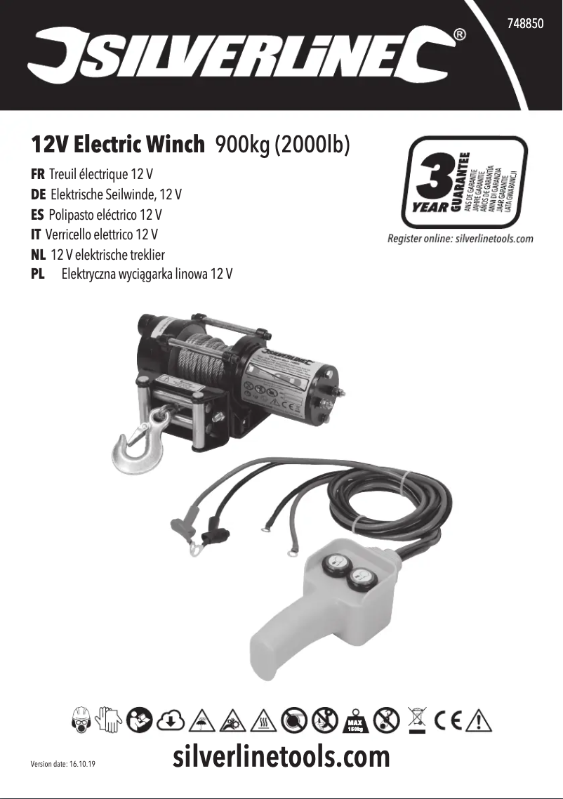 First page image of the manual for 748850