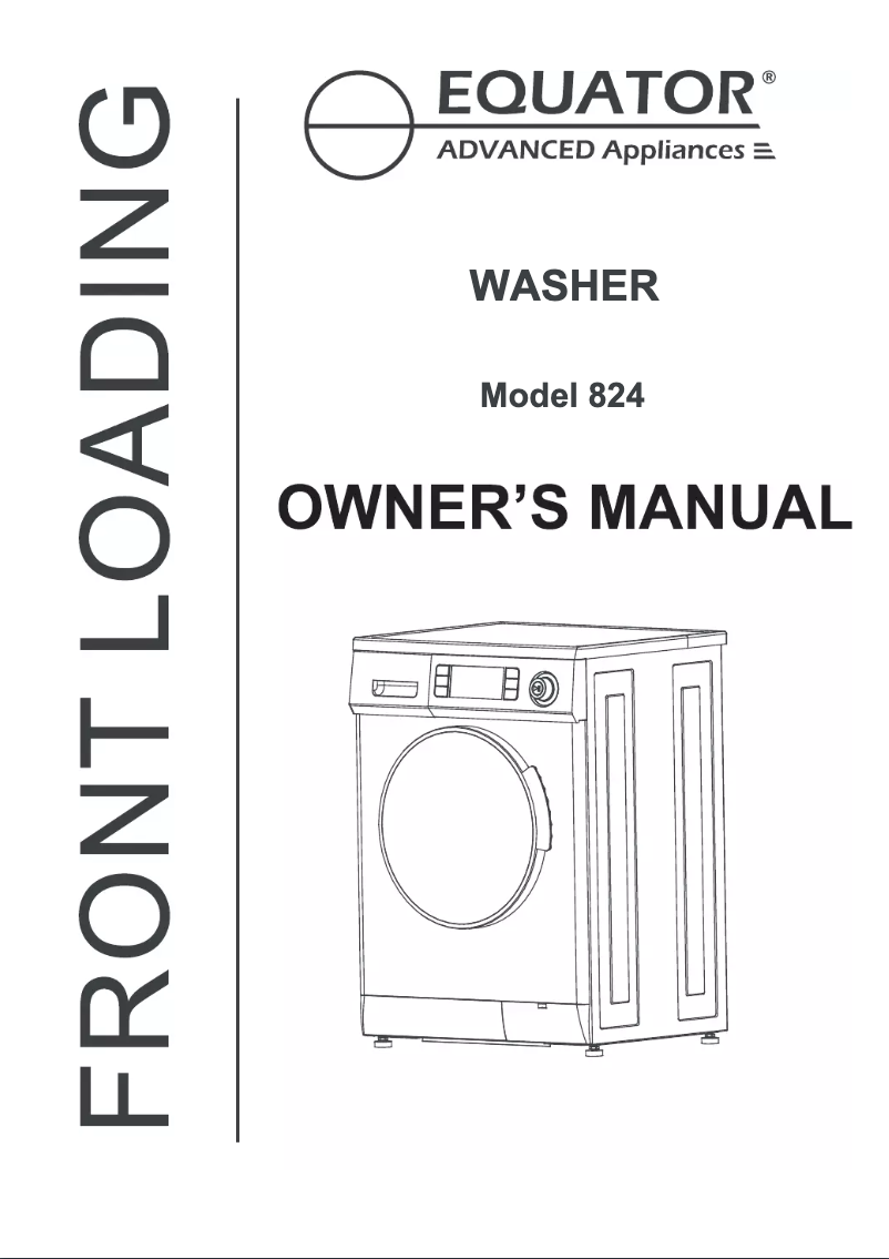 First page image of the manual for EW 820