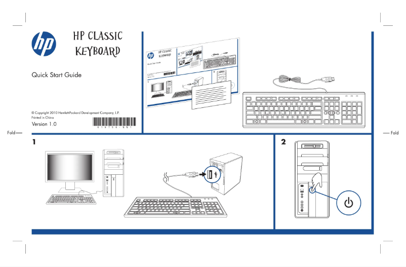 First page image of the manual for Classic Keyboard