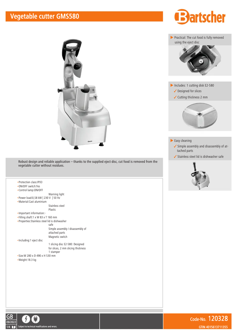 First page image of the manual for GMS580