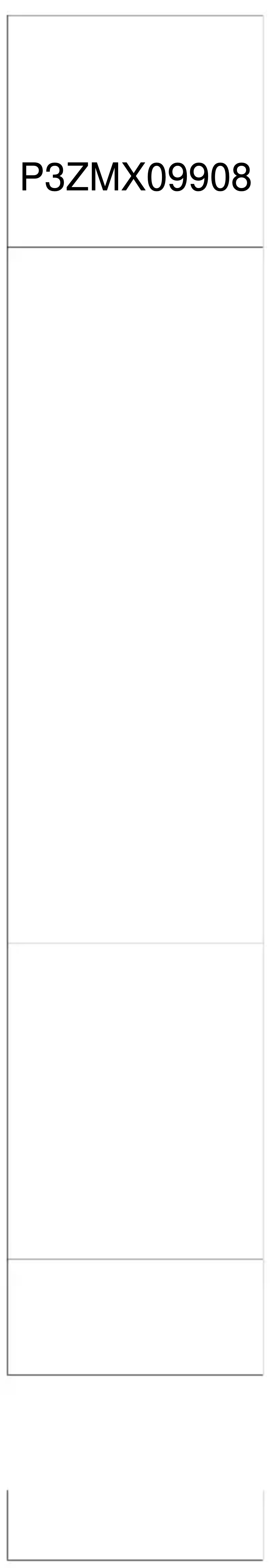 First page image of the manual for P3ZMX09908