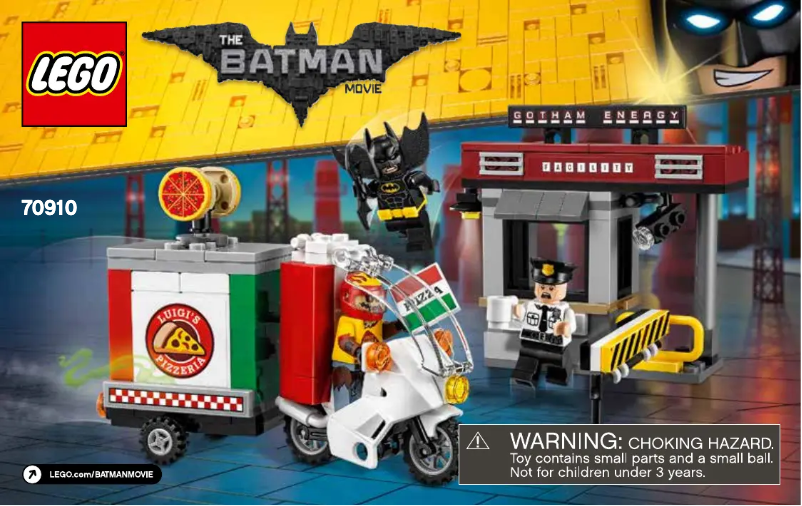 Page 1 of the manual User Manual Lego Batmanmovie 70910