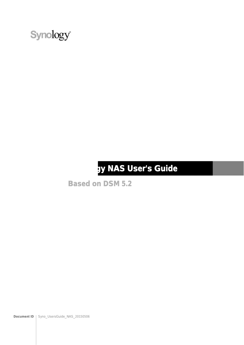 Page 1 of the manual User Manual HGST DS216se