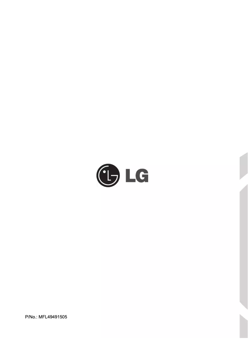 First page image of the manual for F12601D