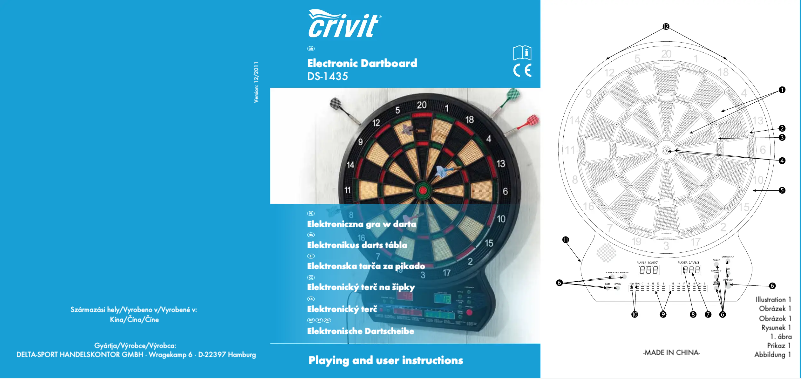 Page 1 of the manual User Manual Crivit IAN 067074