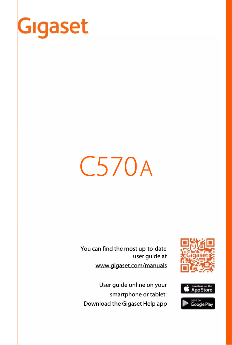 First page image of the manual for C570A Duo