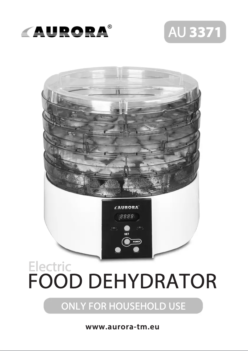 Page 1 of the manual User Manual Aurora AU3371