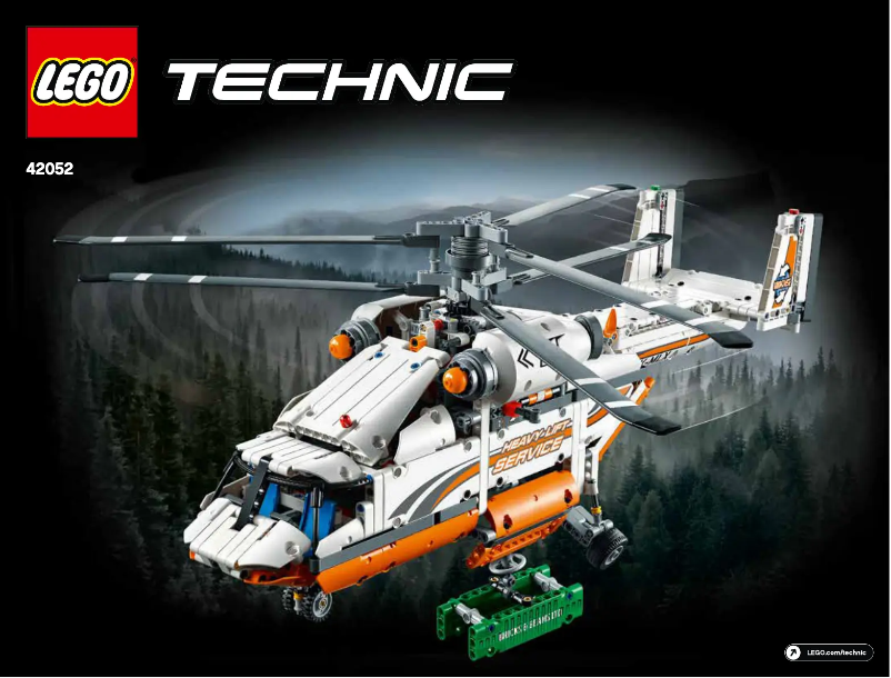 Page 1 of the manual User Manual Lego Technic 42052