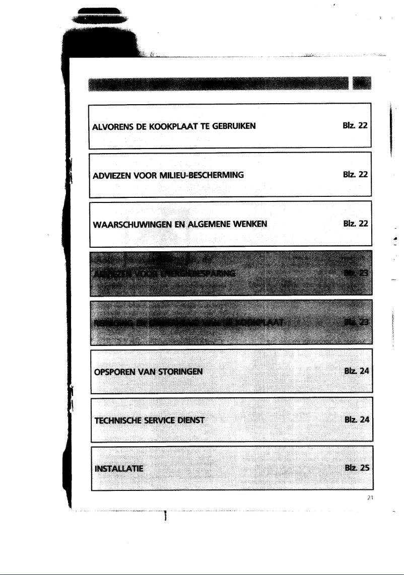 Page 1 of the manual User Manual Ignis AKF 572