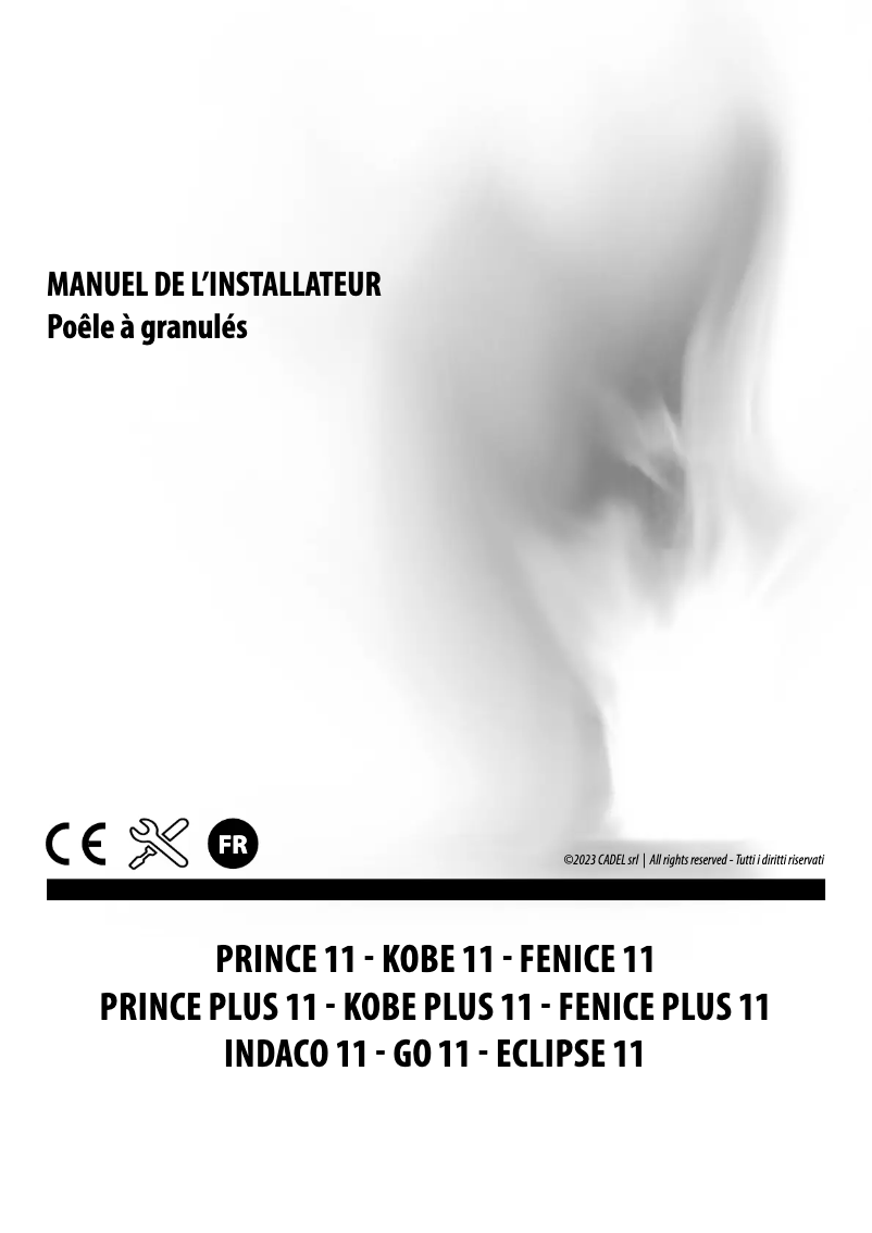 First page image of the manual for Prince Plus 11