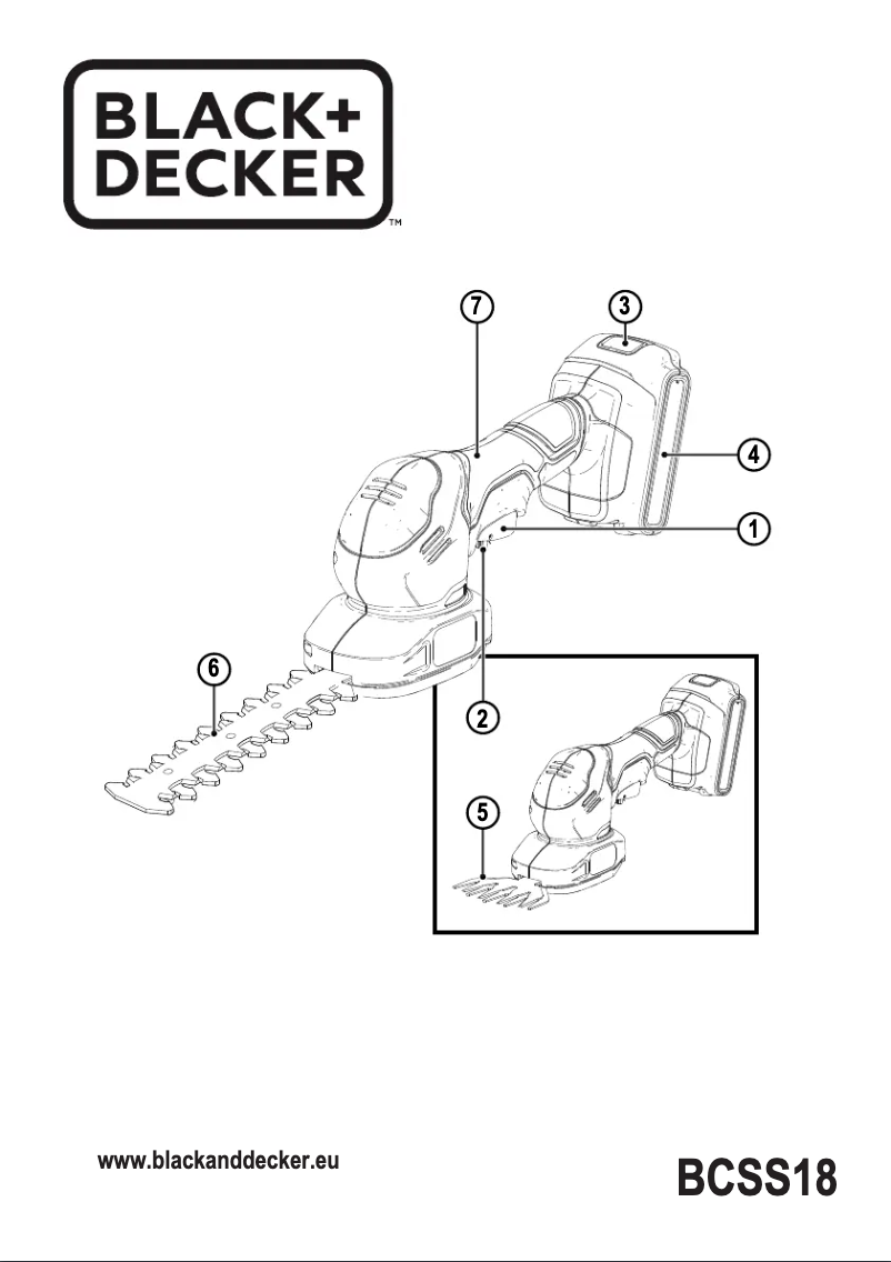 First page image of the manual for BCSS18D1