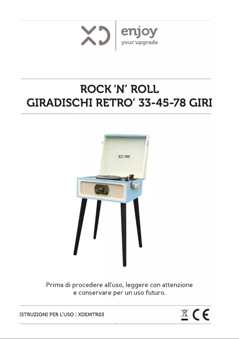 First page image of the manual for EMTR03