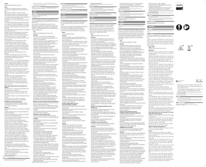 Page 1 of the manual User Manual Philips Azur GC4566