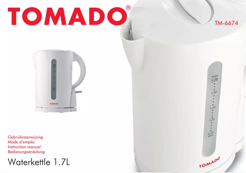 First page image of the manual for TM-6674