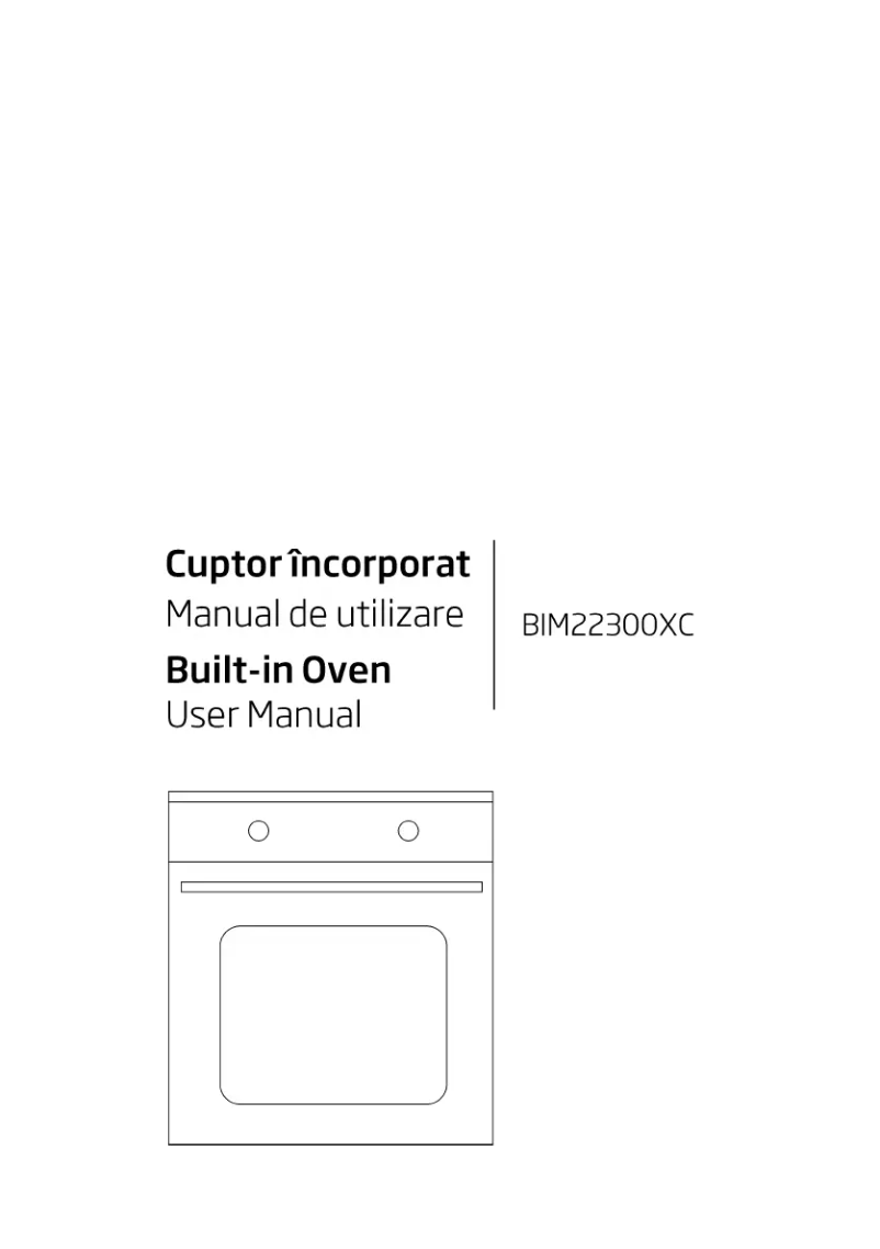 First page image of the manual for BIM22300XC