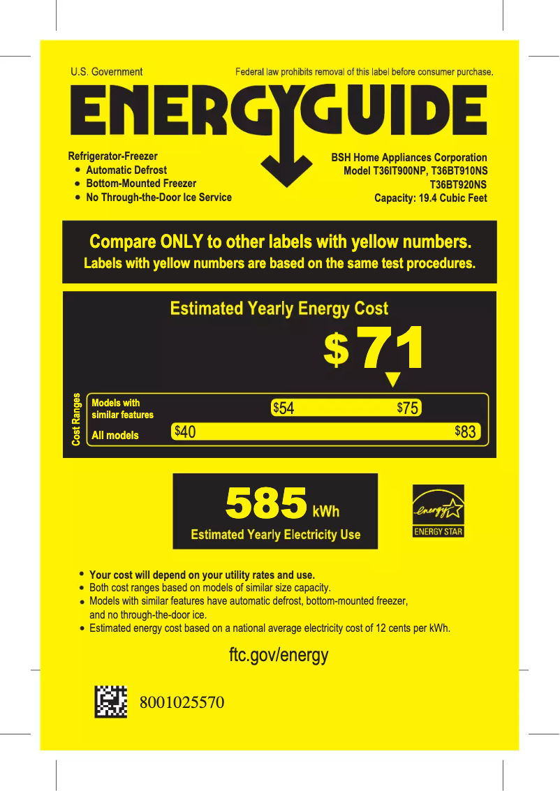 First page image of the manual for T36BT910NS