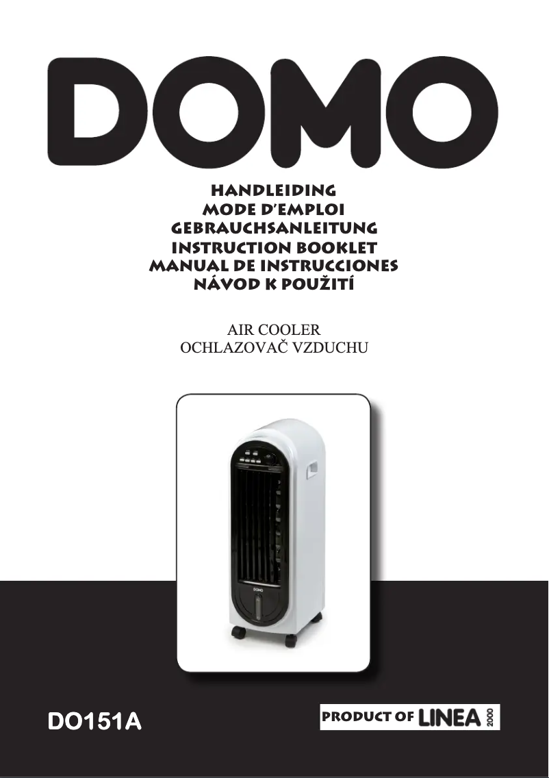 Image de la première page du manuel de l'appareil DO151A