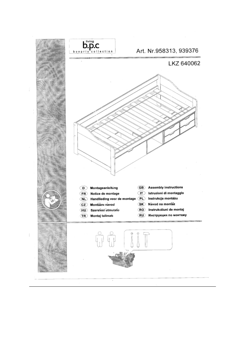 First page image of the manual for Nils