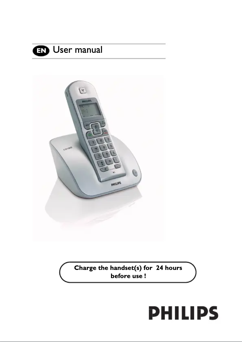 First page image of the manual for CD130