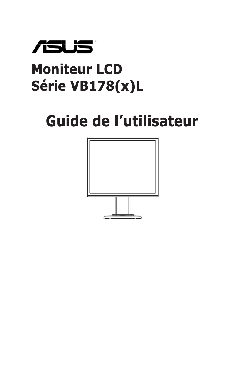 First page image of the manual for VB178TL