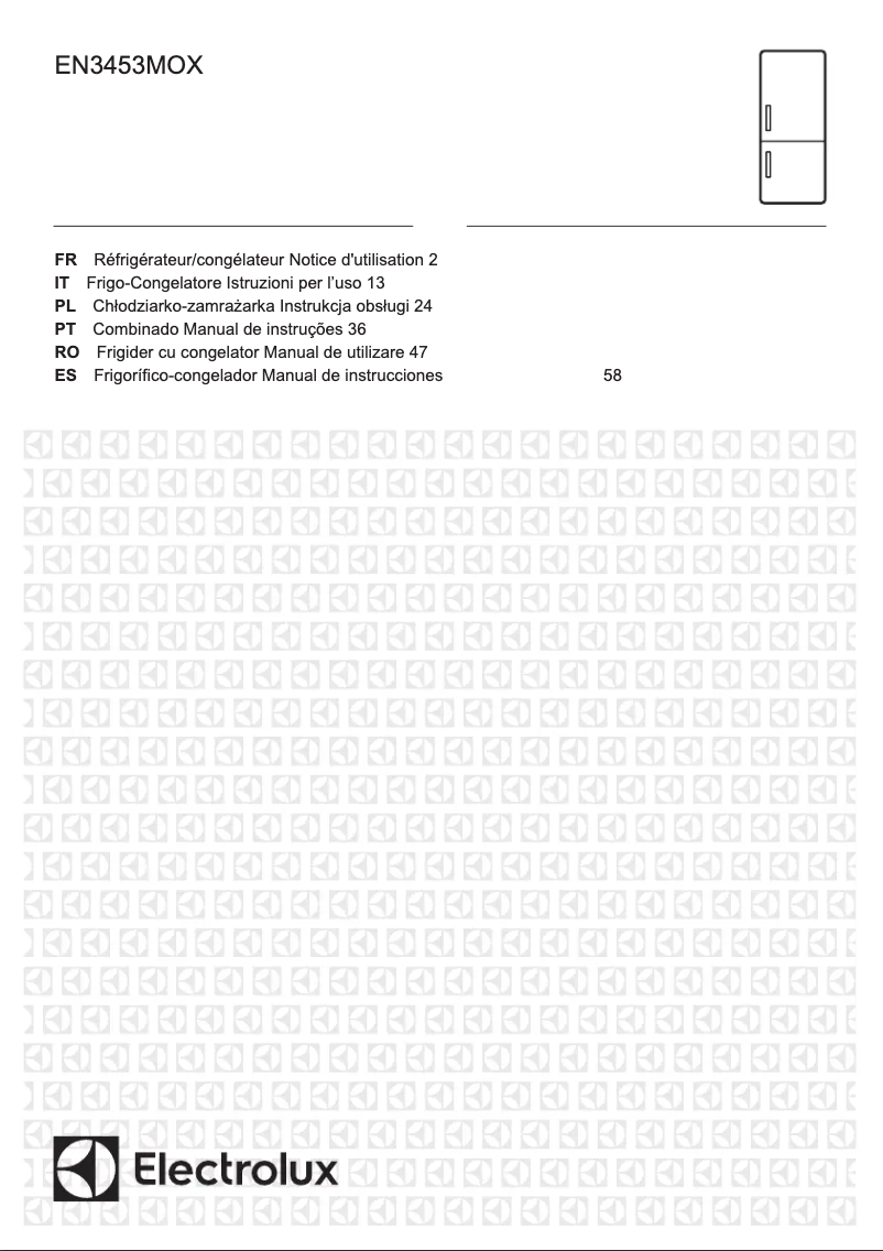 First page image of the manual for EN3453MOX