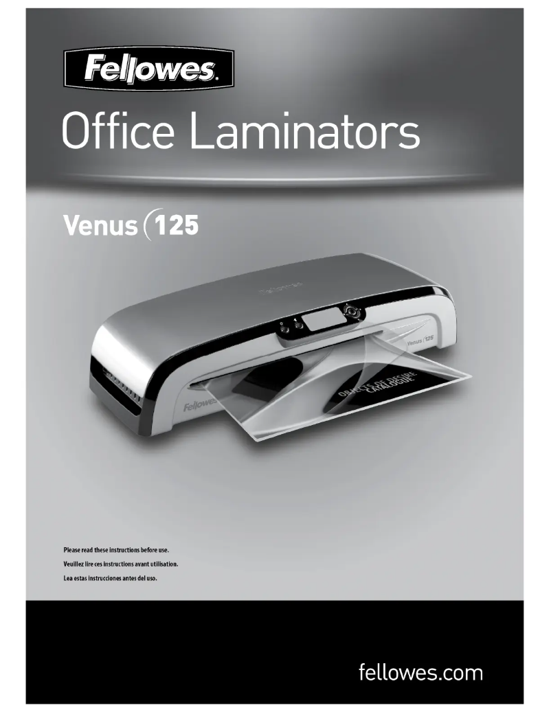 First page image of the manual for Venus VL-125