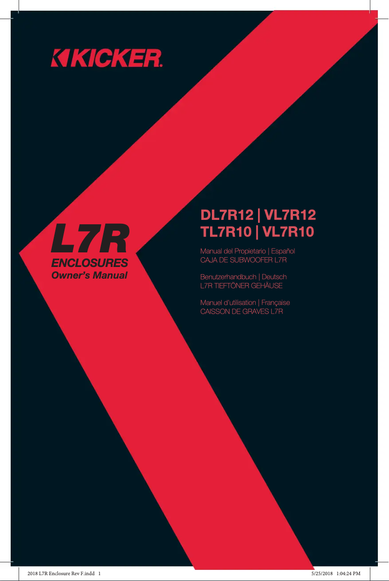 Image de la première page du manuel de l'appareil 45TL7R102